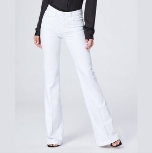 PAIGE White Flare Jeans